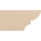 Ekena Millwork 6in. W x 6in. H x 12in. L Ridgewood Woodgrain TimberThane Rafter Tail, Primed Tan RFTUR06X06X12RIDRCPR - alternate 2